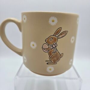 Eli + Ana Easter Bunny Mug Daisy Ceramic Spring Rabbit Coffee Cup Cute Gift 12oz